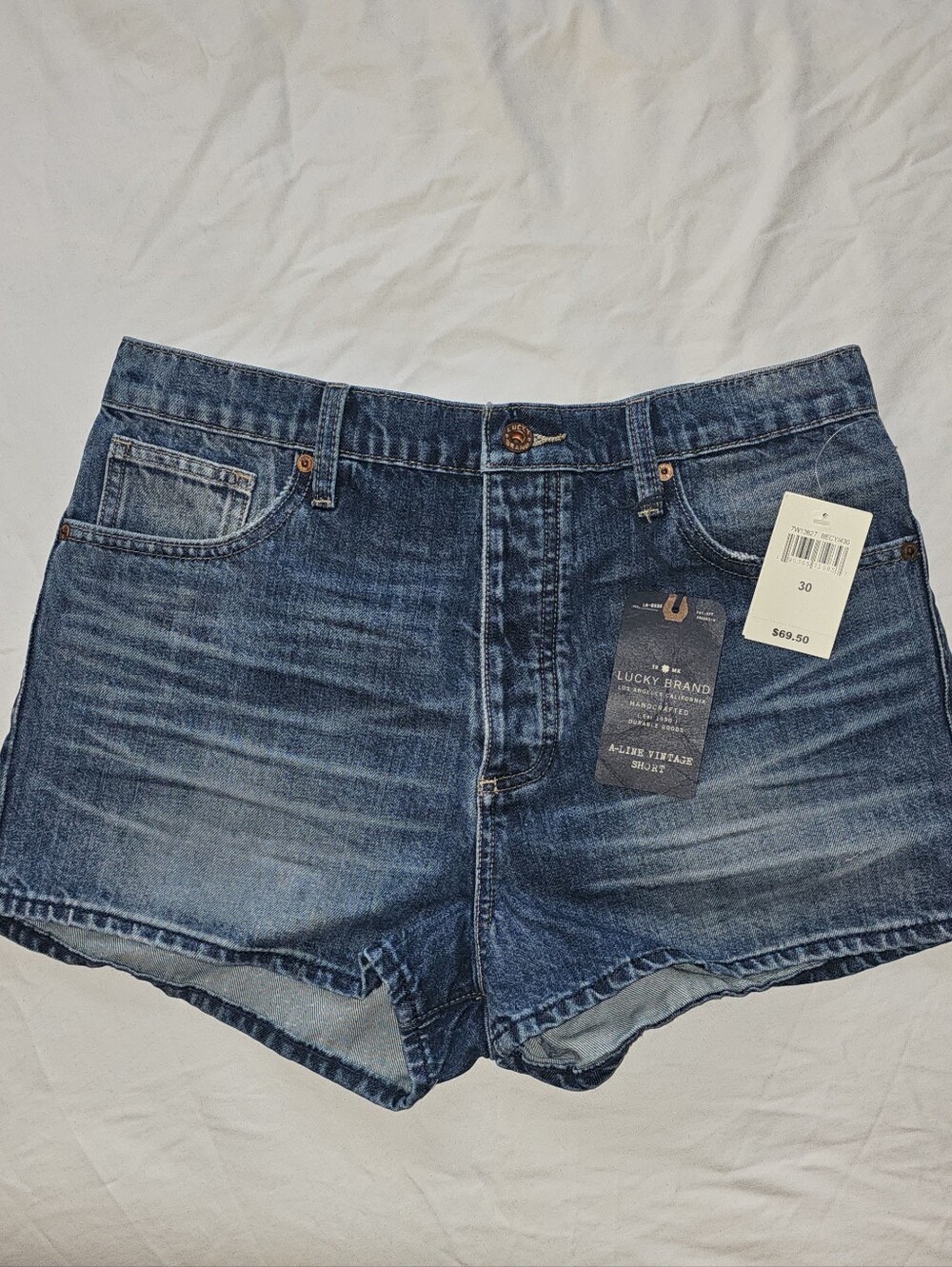 Lucky Brand Women's Blue Denim Shorts